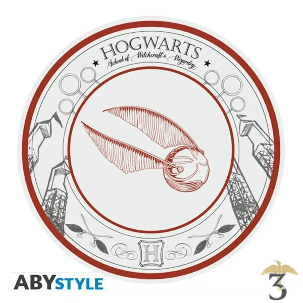 Set 4 assiettes Harry Potter en porcelaine - Les Trois Reliques, magasin Harry Potter - Photo N°4
