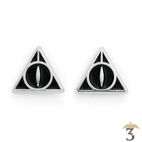 SET BOUCLES D’OREILLES - Les Trois Reliques, magasin Harry Potter - Photo N°4