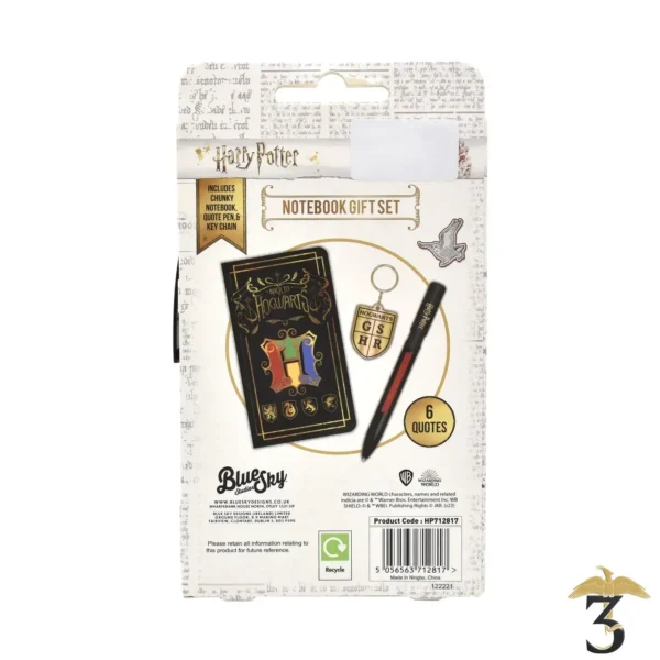 Set carnet back to hogwarts - Les Trois Reliques, magasin Harry Potter - Photo N°5