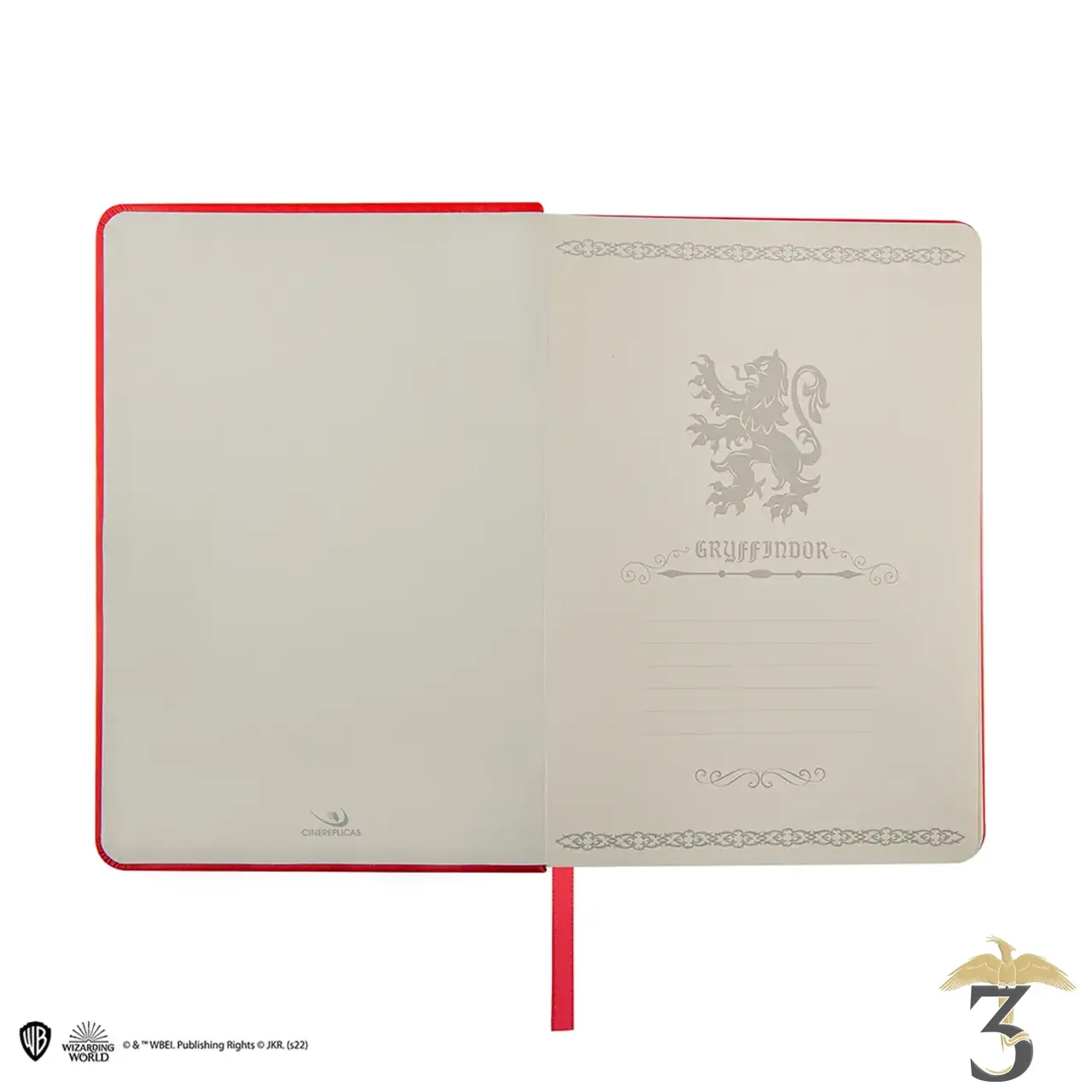 Set carnet deluxe et stylo gryffondor - Les Trois Reliques, magasin Harry Potter - Photo N°2