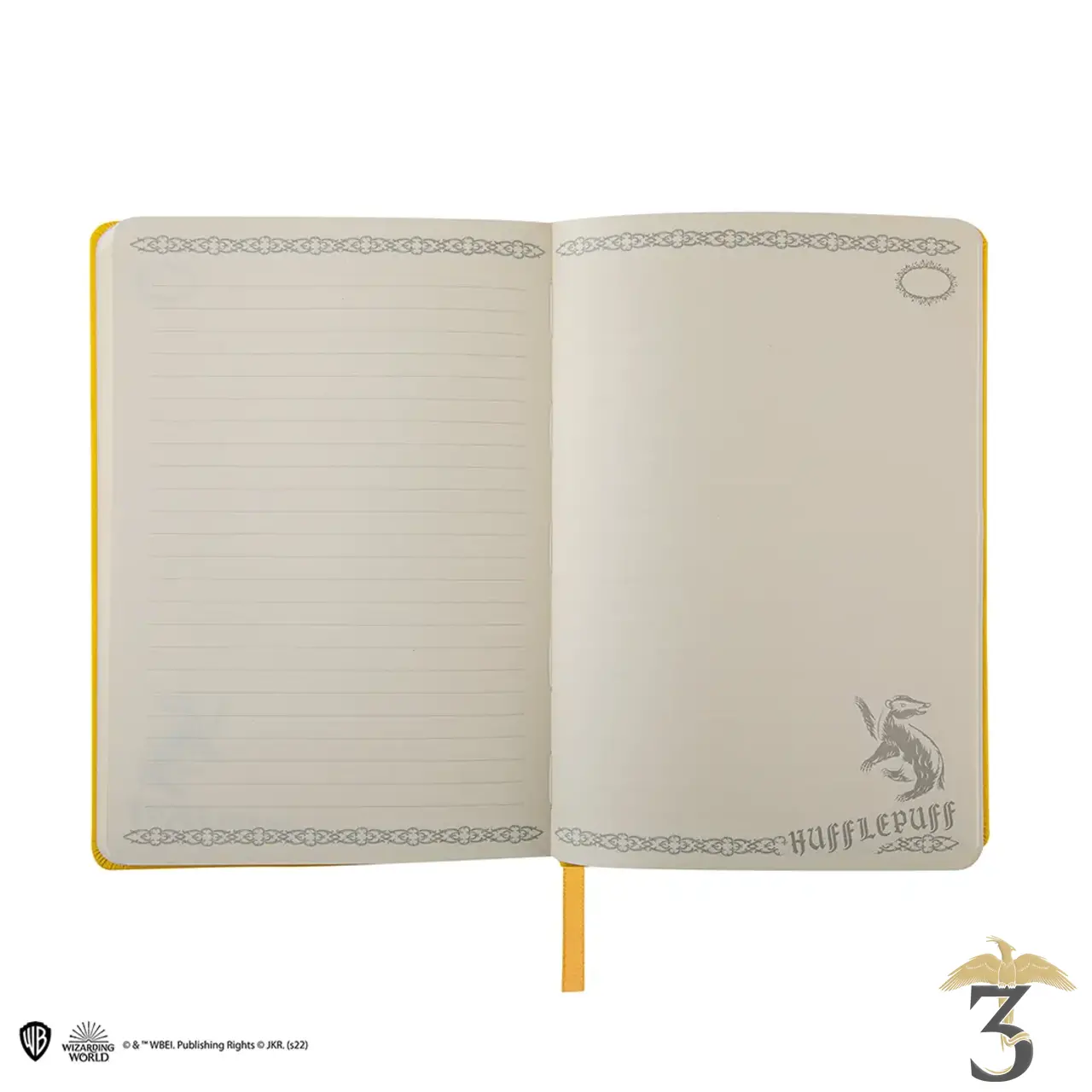 Set carnet deluxe et stylo poufsouffle - Les Trois Reliques, magasin Harry Potter - Photo N°5