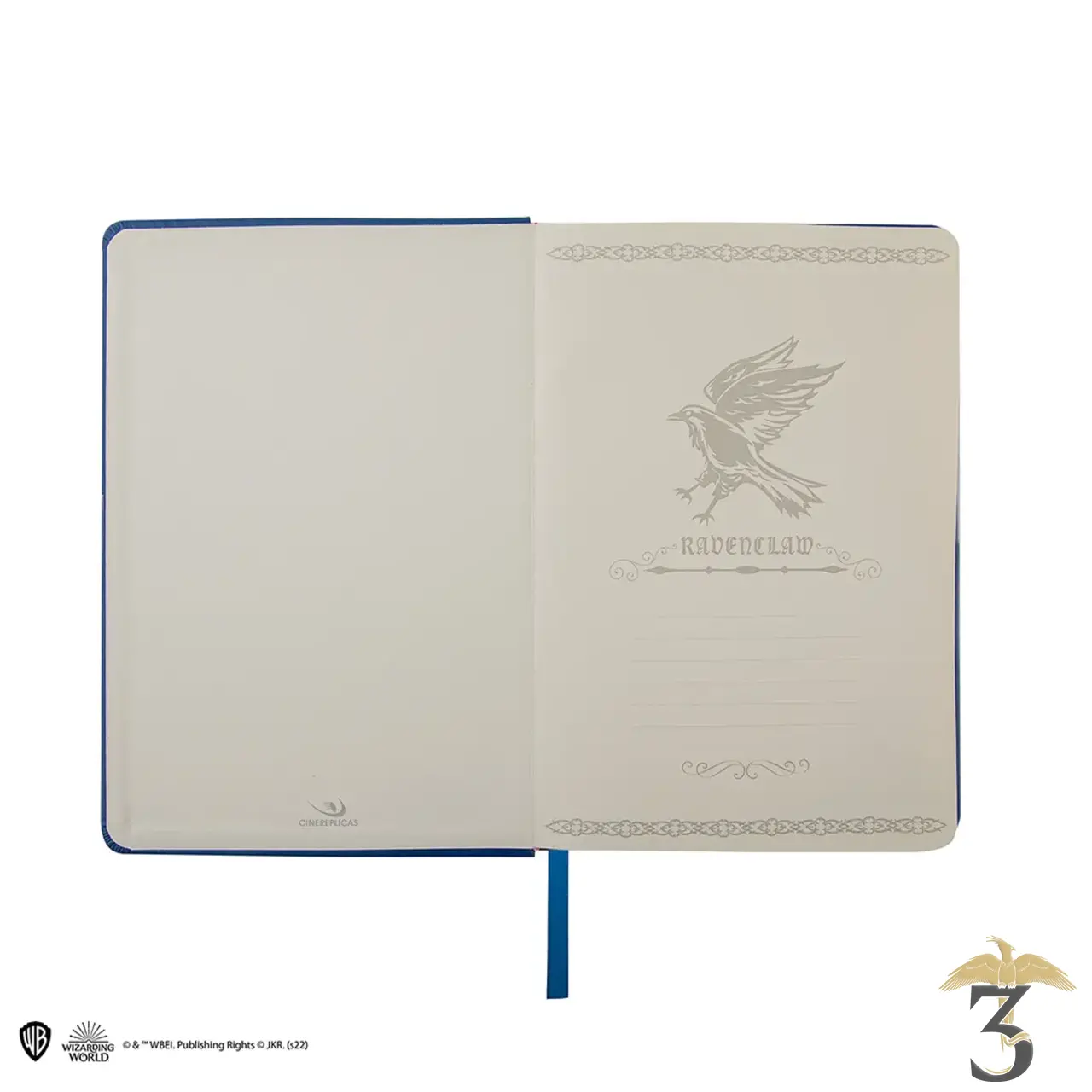 Set carnet deluxe et stylo serdaigle - Les Trois Reliques, magasin Harry Potter - Photo N°2