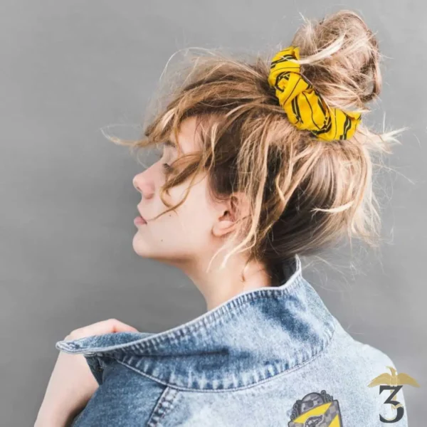 Set de 3 accessoires cheveux poufsouffle classique - Les Trois Reliques, magasin Harry Potter - Photo N°4
