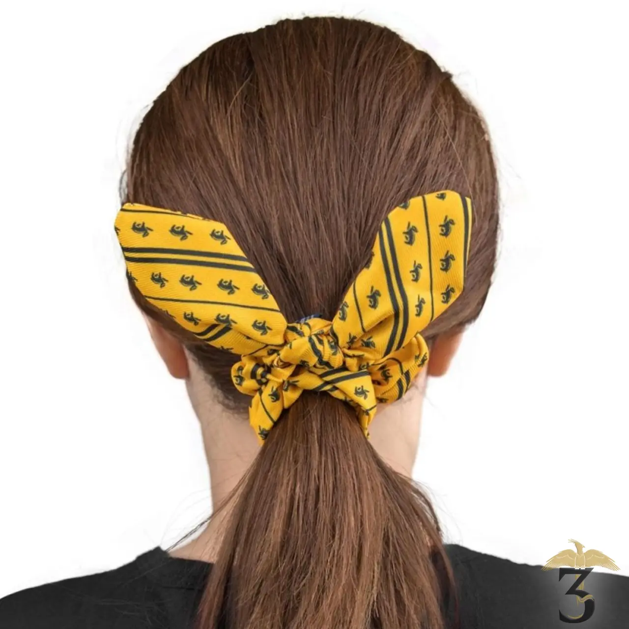 Set de 3 accessoires cheveux poufsouffle trendy - Les Trois Reliques, magasin Harry Potter - Photo N°4