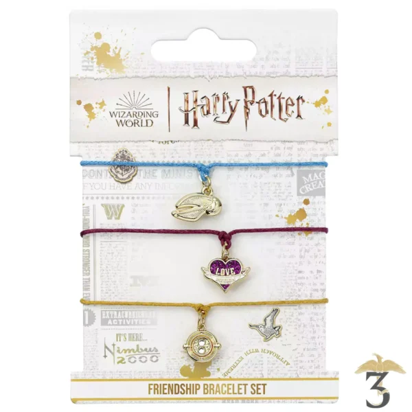 Set de 3 bracelets d’amitié - Les Trois Reliques, magasin Harry Potter - Photo N°2