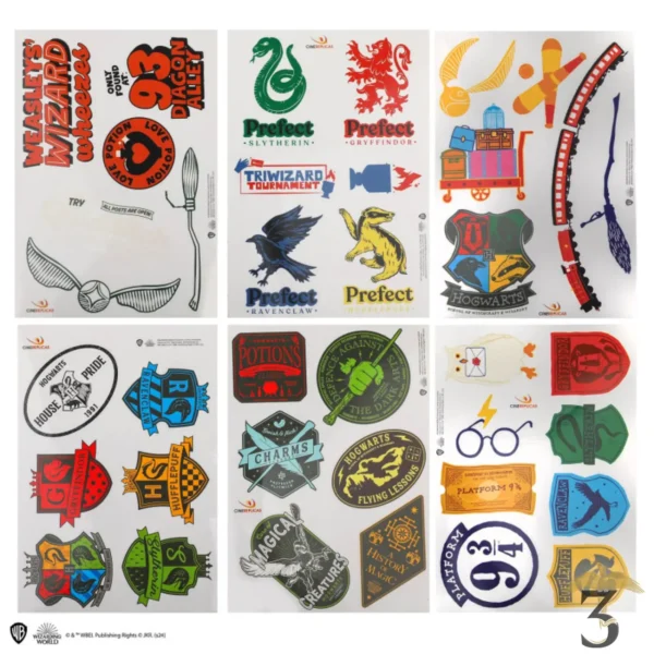 Set de 36 stickers autocollants harry potter - Les Trois Reliques, magasin Harry Potter - Photo N°2
