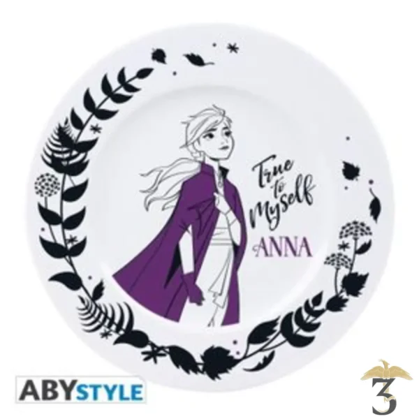 Set de 4 assiettes reine des neiges 2 - Les Trois Reliques, magasin Harry Potter - Photo N°5