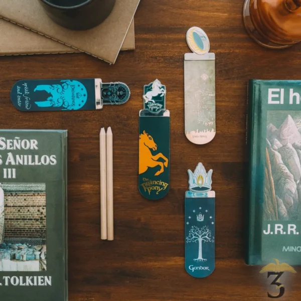 Set de 4 marque-pages le seigneur des anneaux - Les Trois Reliques, magasin Harry Potter - Photo N°6