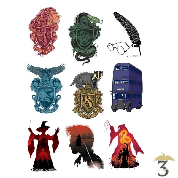 Set de 55 stickers autocollants Harry Potter - Les Trois Reliques, magasin Harry Potter - Photo N°8