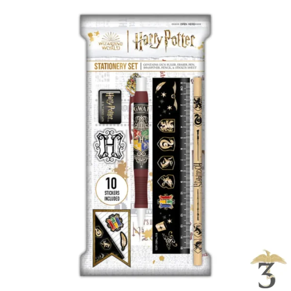 Set de papeterie back to hogwarts - Les Trois Reliques, magasin Harry Potter - Photo N°1