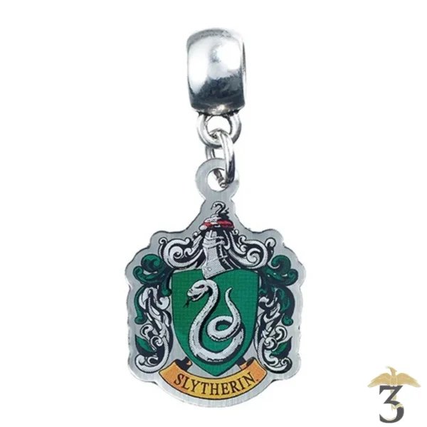 Slider charm pendentif Blason Serpentard - Harry Potter - Les Trois Reliques, magasin Harry Potter - Photo N°1