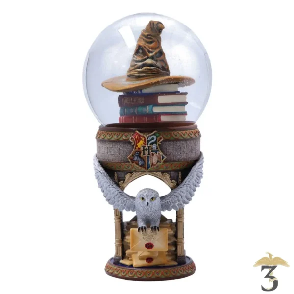 SNOW GLOBE HEDWIGE SORTING HAT - Les Trois Reliques, magasin Harry Potter - Photo N°2