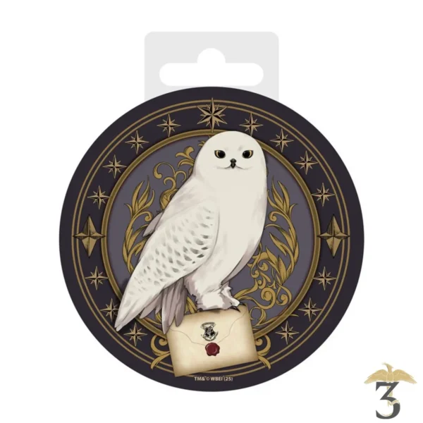 Sous-verre céramique hedwige - Les Trois Reliques, magasin Harry Potter - Photo N°1