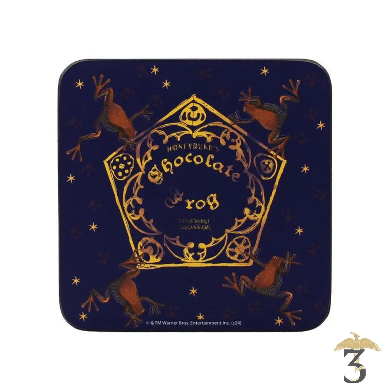 Sous-verre chocogrenouille - Les Trois Reliques, magasin Harry Potter - Photo N°1