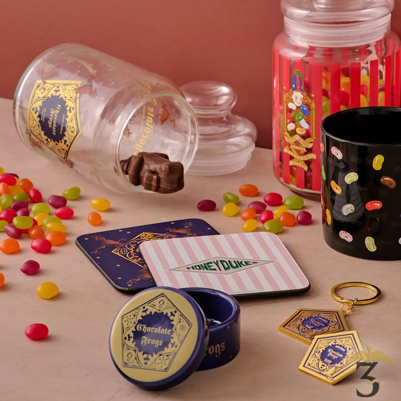 Sous-verre honeydukes - Les Trois Reliques, magasin Harry Potter - Photo N°2