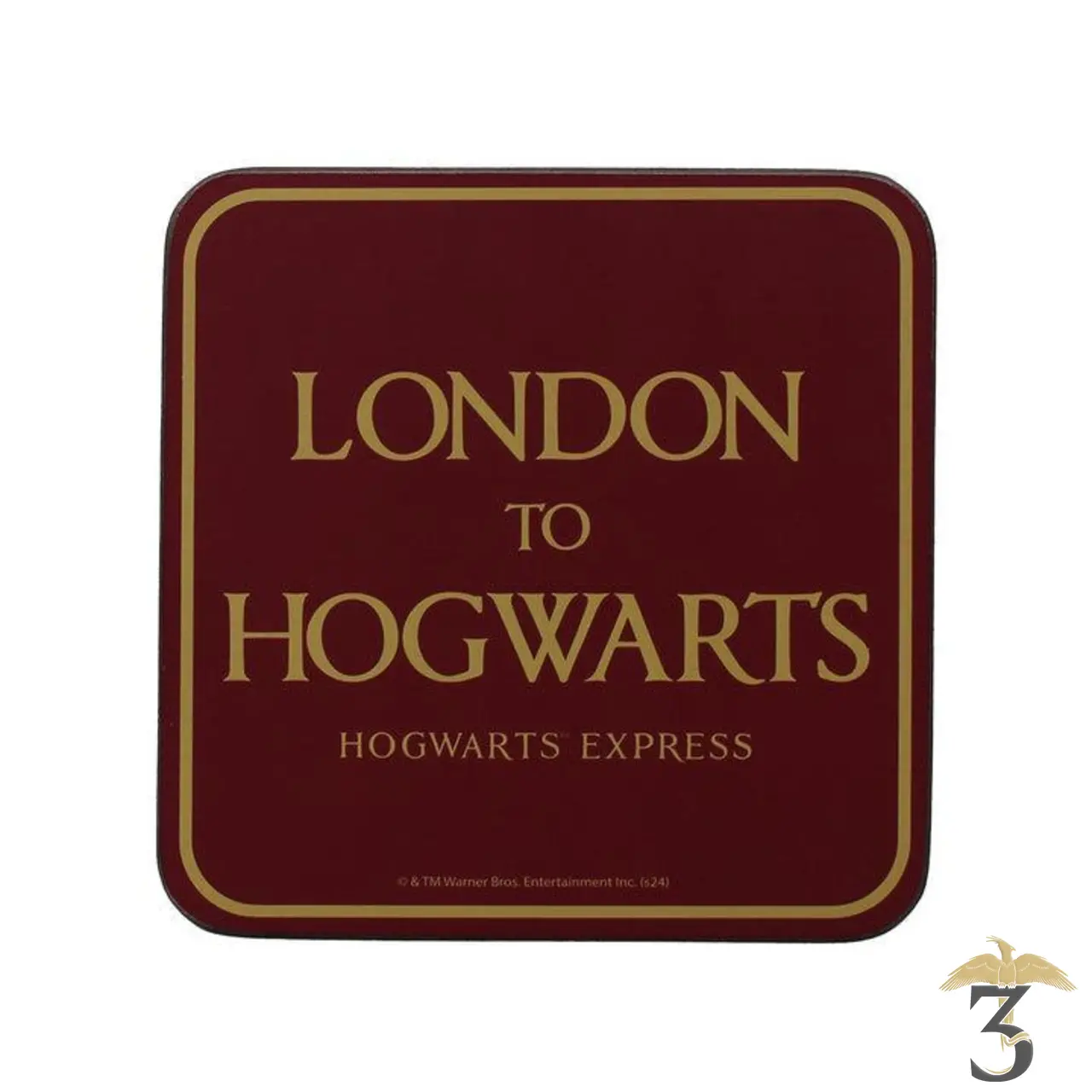 Sous-verre london to hogwarts – harry potter - Les Trois Reliques, magasin Harry Potter - Photo N°1
