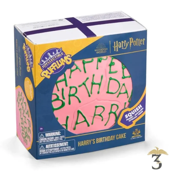 Squishy antistress gateau anniversaire harry potter “happee birthdae - Les Trois Reliques, magasin Harry Potter - Photo N°4