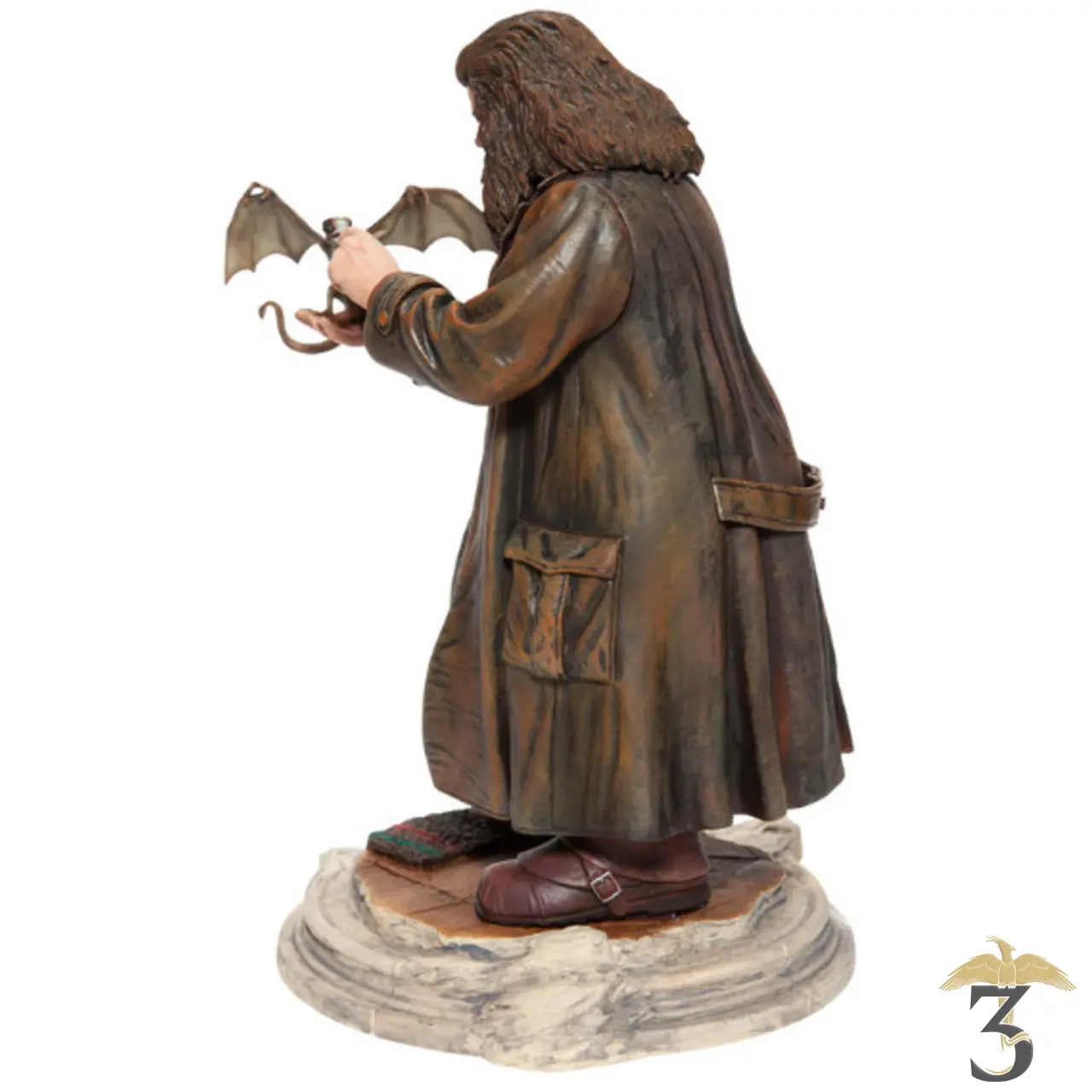 Statue hagrid et norbert - Les Trois Reliques, magasin Harry Potter - Photo N°3