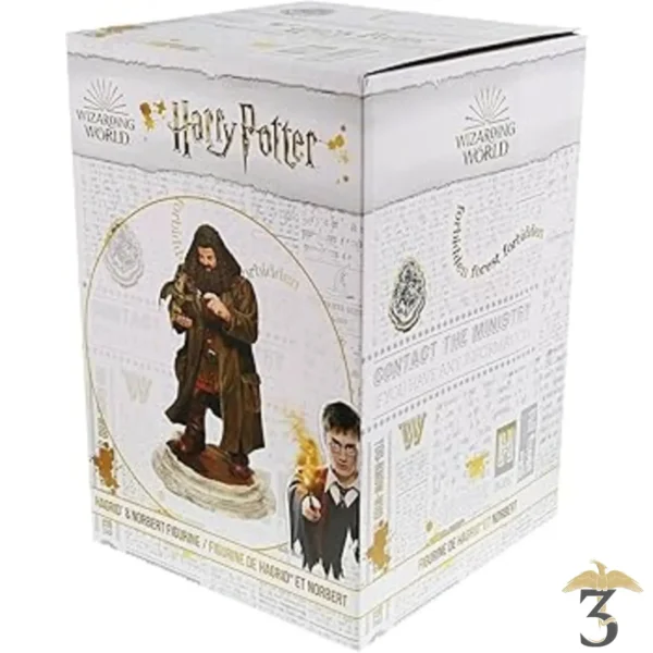 Statue hagrid et norbert - Les Trois Reliques, magasin Harry Potter - Photo N°6