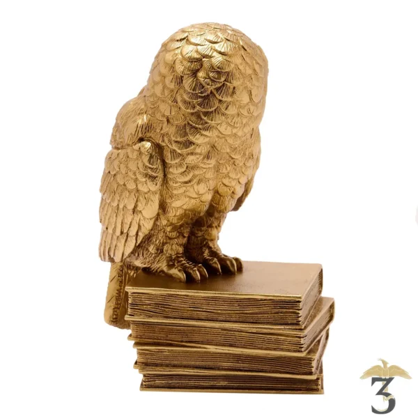 Statuette hedwige dorée - Les Trois Reliques, magasin Harry Potter - Photo N°3