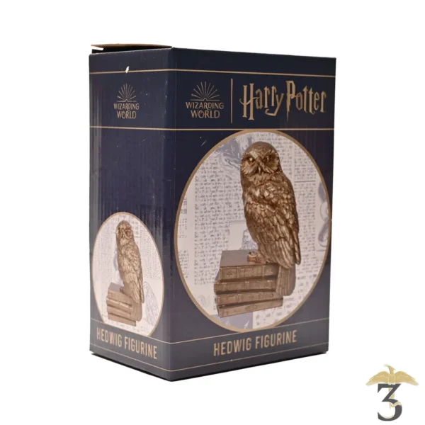 Statuette hedwige dorée - Les Trois Reliques, magasin Harry Potter - Photo N°5