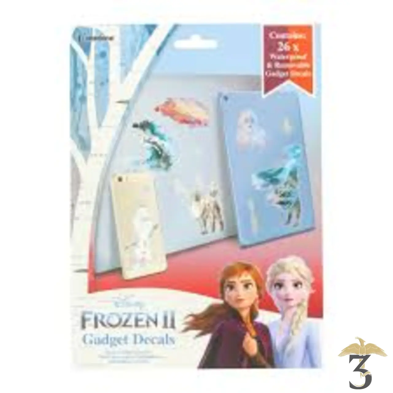 Stickers la reine des neiges - Les Trois Reliques, magasin Harry Potter - Photo N°1