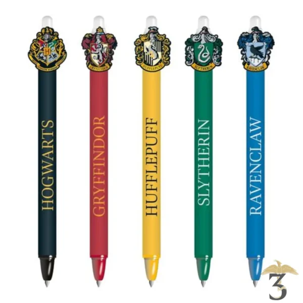 Stylo à gel effaçable + head topper gryffondor - Les Trois Reliques, magasin Harry Potter - Photo N°1
