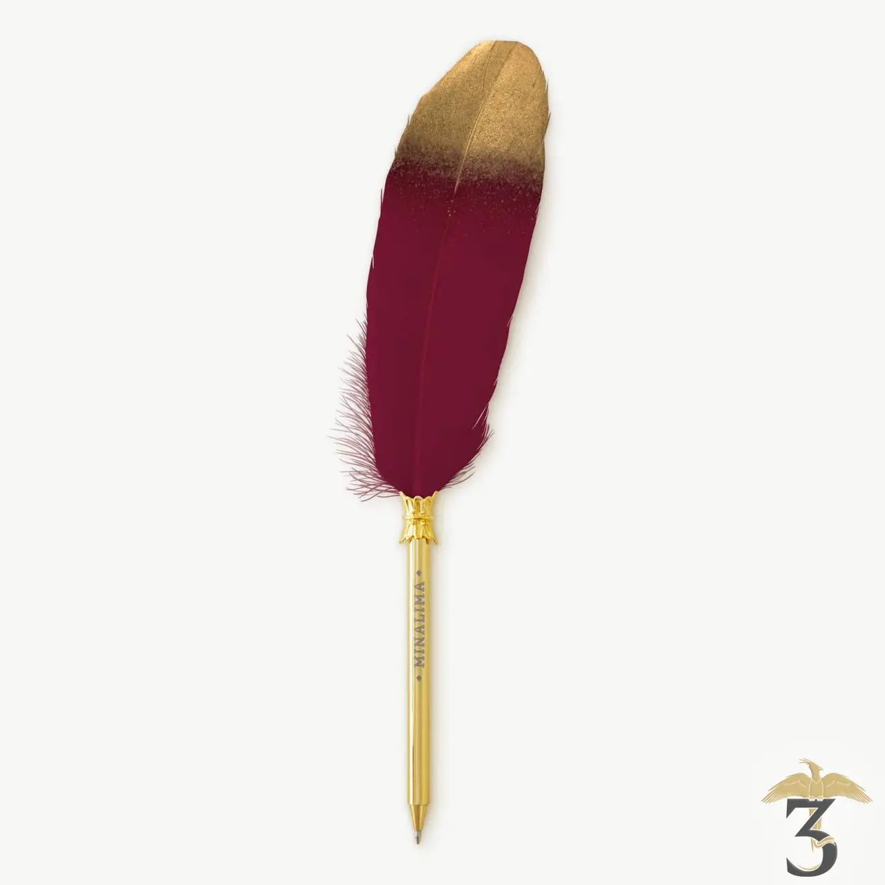 Stylo à plume rouge minalima - Les Trois Reliques, magasin Harry Potter - Photo N°1