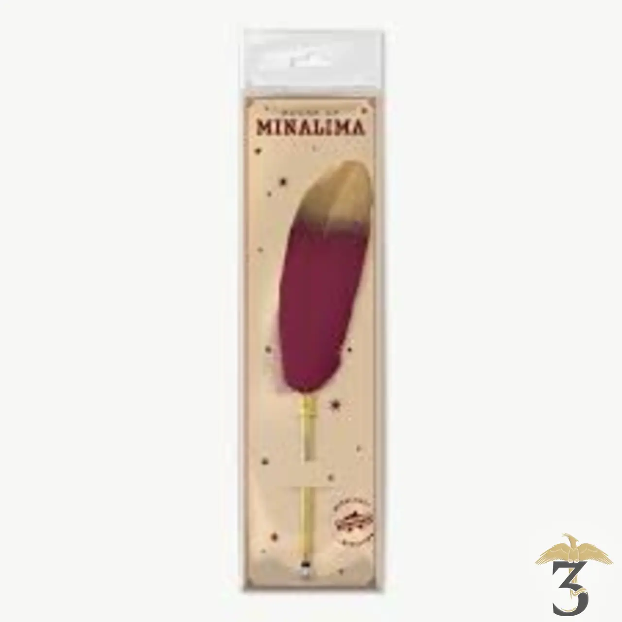 Stylo à plume rouge minalima - Les Trois Reliques, magasin Harry Potter - Photo N°3