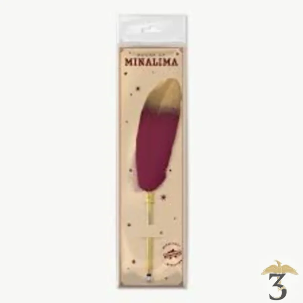 Stylo à plume rouge minalima - Les Trois Reliques, magasin Harry Potter - Photo N°3