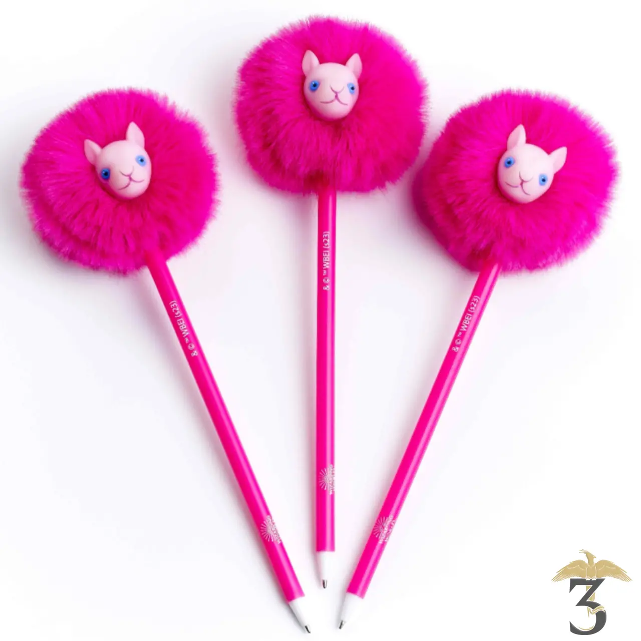 Stylo boursouflet rose - Les Trois Reliques, magasin Harry Potter - Photo N°2