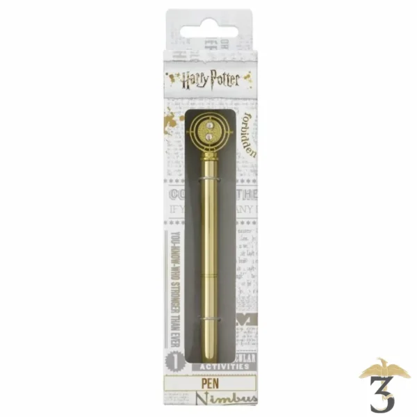 Stylo en métal retourneur de temps - Les Trois Reliques, magasin Harry Potter - Photo N°2