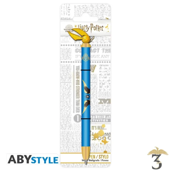 STYLO METAL VIF D´OR SERDAIGLE - Les Trois Reliques, magasin Harry Potter - Photo N°1