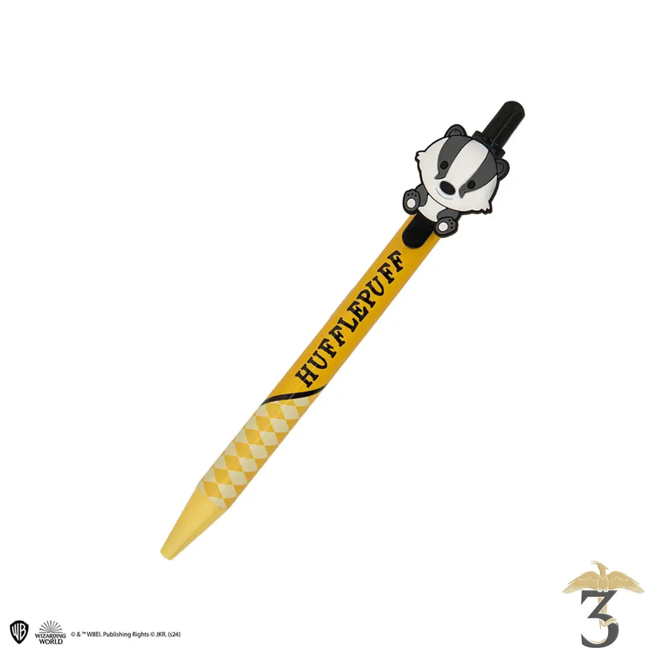 Stylo poufsouffle - Les Trois Reliques, magasin Harry Potter - Photo N°1