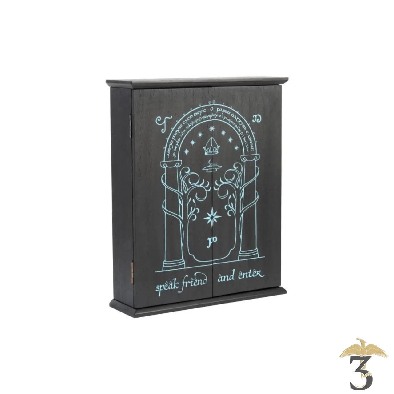 Support mural pour clé porte de la moria – le seigneur des annaux - Les Trois Reliques, magasin Harry Potter - Photo N°1