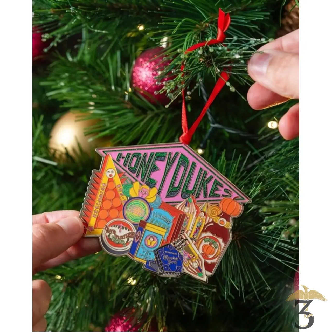 Suspension déco honeydukes minalima - Les Trois Reliques, magasin Harry Potter - Photo N°4