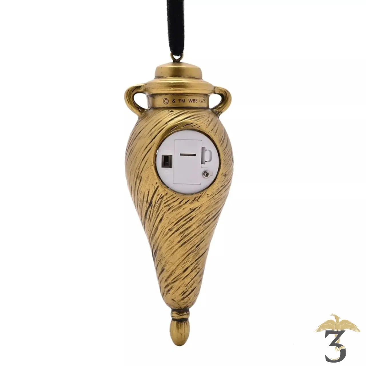 Suspension felix felicis lumineuse dorée - Les Trois Reliques, magasin Harry Potter - Photo N°2