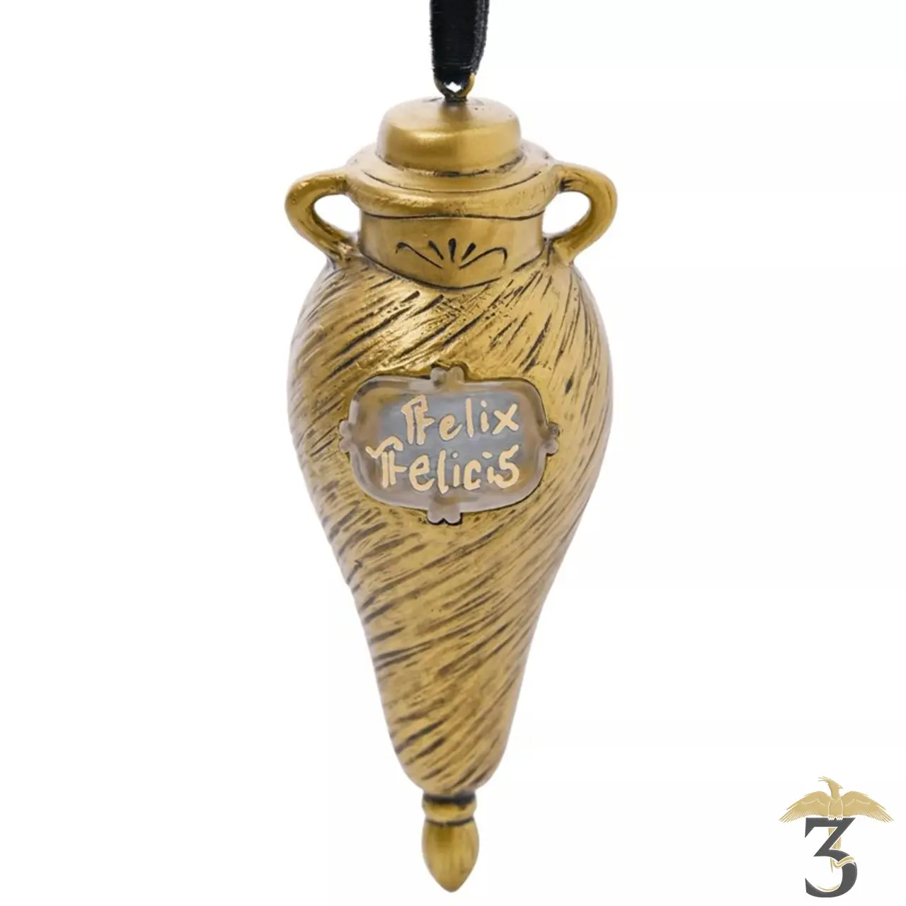 Suspension felix felicis lumineuse dorée - Les Trois Reliques, magasin Harry Potter - Photo N°3