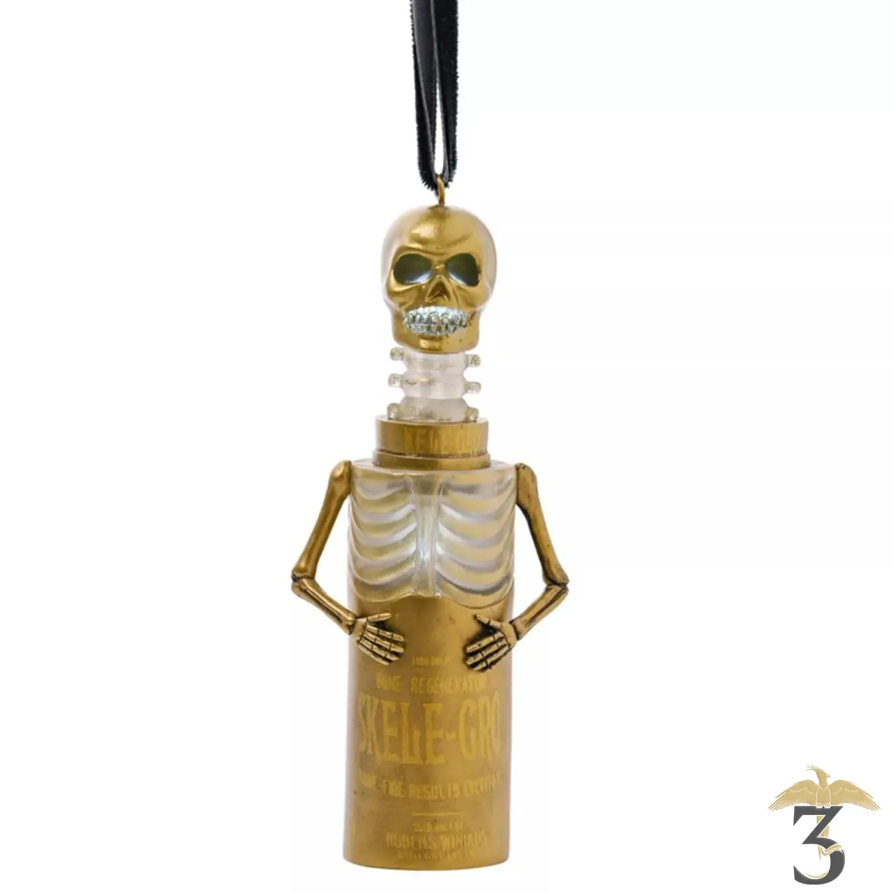 Suspension poussos lumineuse dorée - Les Trois Reliques, magasin Harry Potter - Photo N°1