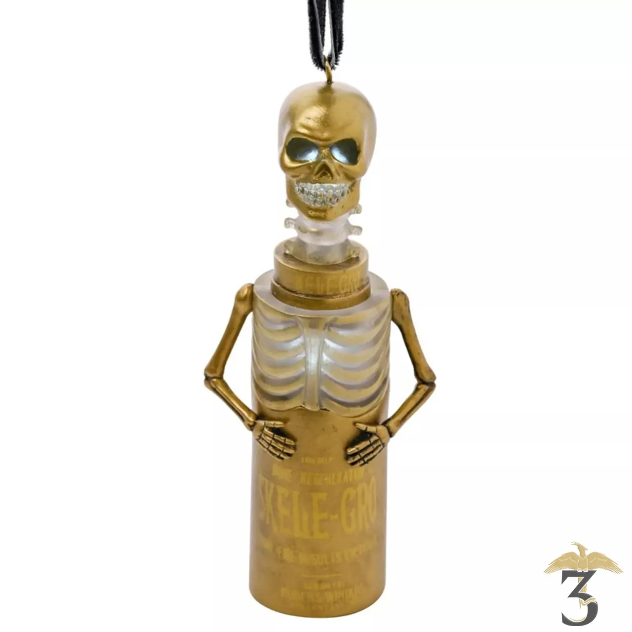 Suspension poussos lumineuse dorée - Les Trois Reliques, magasin Harry Potter - Photo N°3