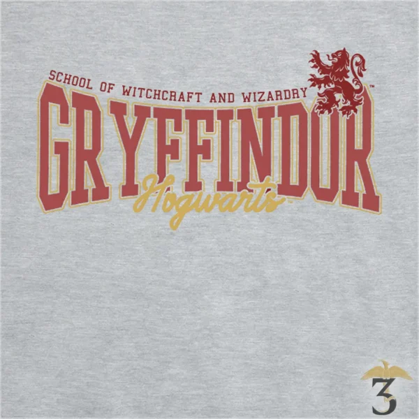 Sweat gryffondor collegiate - Les Trois Reliques, magasin Harry Potter - Photo N°2