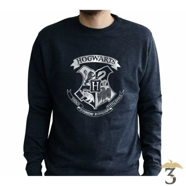 SWEAT POUDLARD VINTAGE - Les Trois Reliques, magasin Harry Potter - Photo N°1
