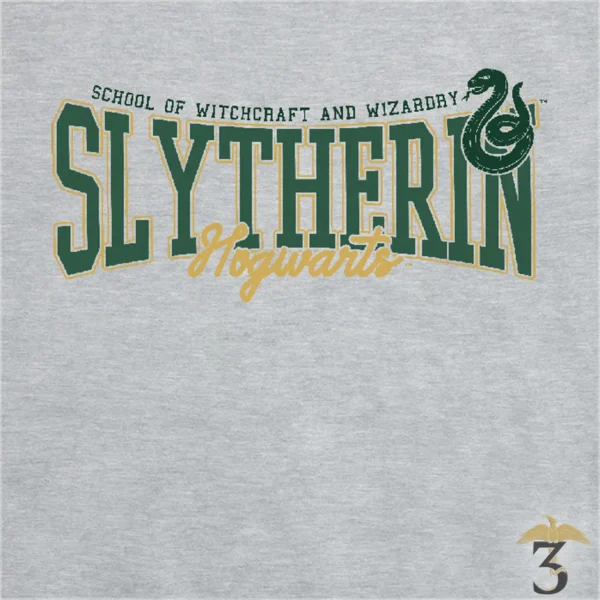 Sweat serpentard collegiate - Les Trois Reliques, magasin Harry Potter - Photo N°2