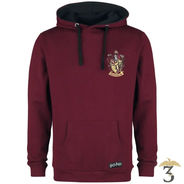 Sweat-shirt quidditch gryffindor harry potter - Les Trois Reliques, magasin Harry Potter - Photo N°1