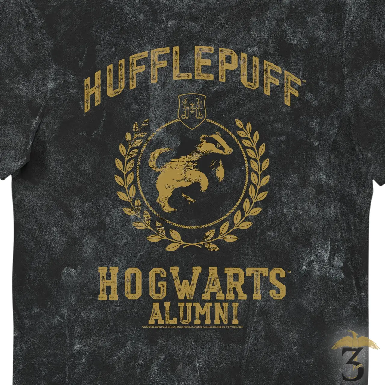 T-shirt alumni vintage poufsouffle - Les Trois Reliques, magasin Harry Potter - Photo N°2
