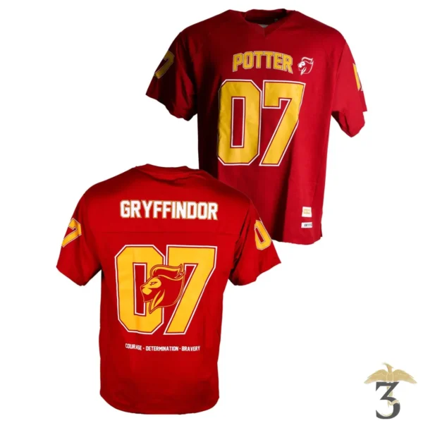 T-shirt baseball oversize gryffondor - Les Trois Reliques, magasin Harry Potter - Photo N°4