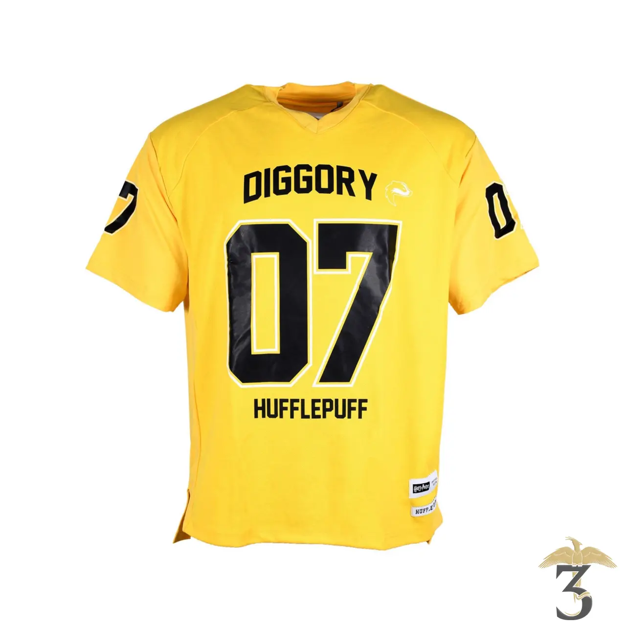 T-shirt baseball oversize poufsouffle - Les Trois Reliques, magasin Harry Potter - Photo N°1