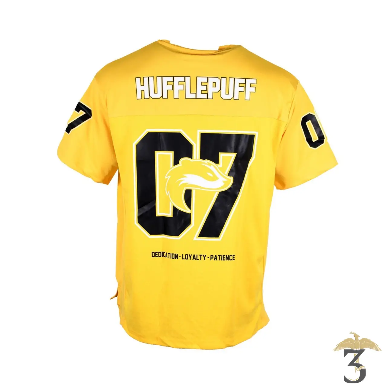 T-shirt baseball oversize poufsouffle - Les Trois Reliques, magasin Harry Potter - Photo N°2