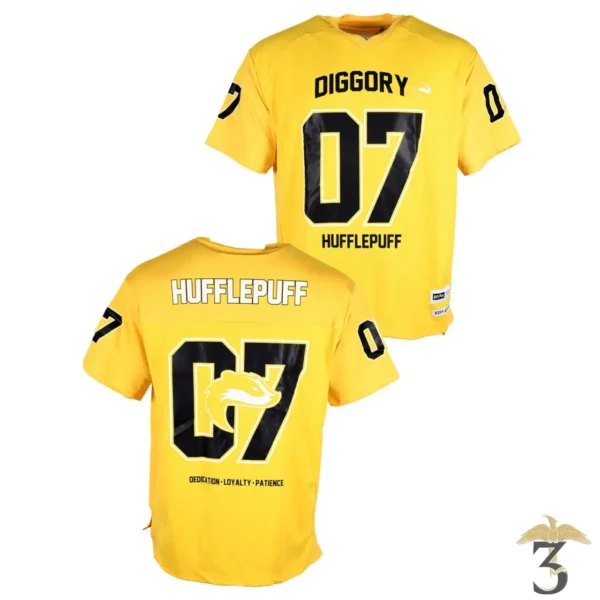 T-shirt baseball oversize poufsouffle - Les Trois Reliques, magasin Harry Potter - Photo N°3