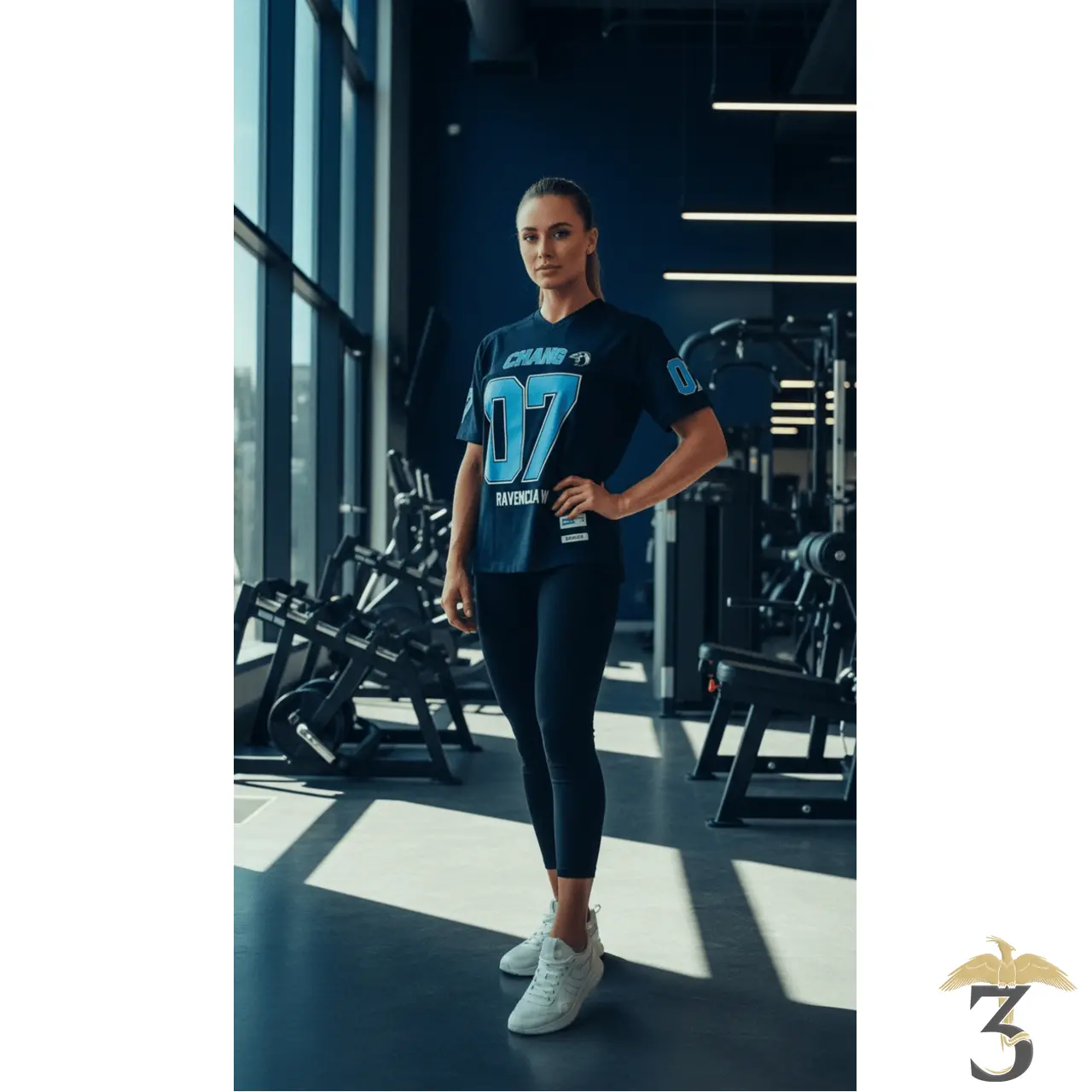 T-shirt baseball oversize serdaigle - Les Trois Reliques, magasin Harry Potter - Photo N°6